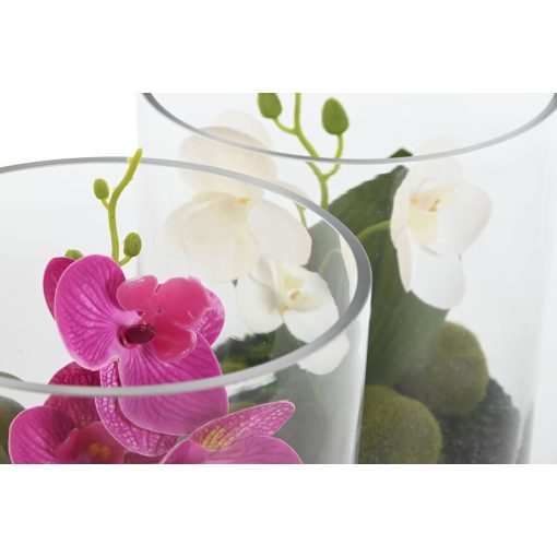 Planta Decorativa PVC Cristal 15 x 15 x 20 cm (2 Unidades) - Image 2