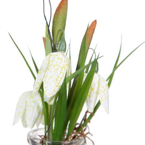 Planta Decorativa Poliéster Polietileno Ferro 7 x 7 x 20 cm - Image 3