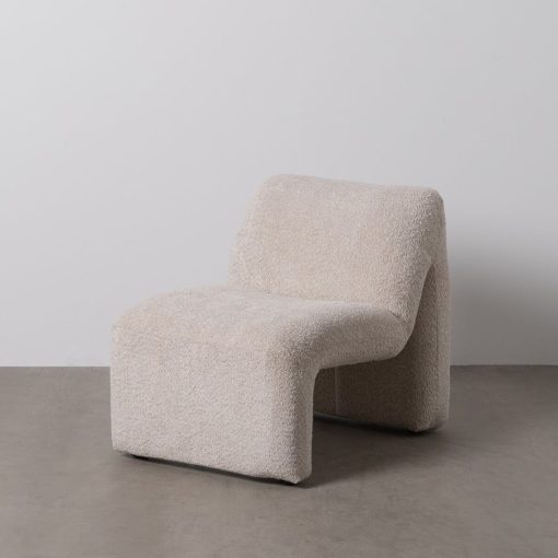 Poltrona Bege Madeira 62 x 86 x 69 cm - Image 2