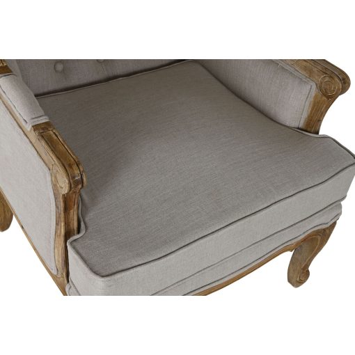 Poltrona Branco Natural Madeira de mangueira 72 x 75 x 110 cm - Image 4