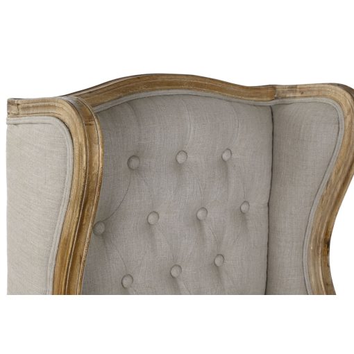 Poltrona Branco Natural Madeira de mangueira 72 x 75 x 110 cm - Image 5