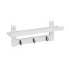 Prateleira Branco Bambu 49 x 12 x 18 cm