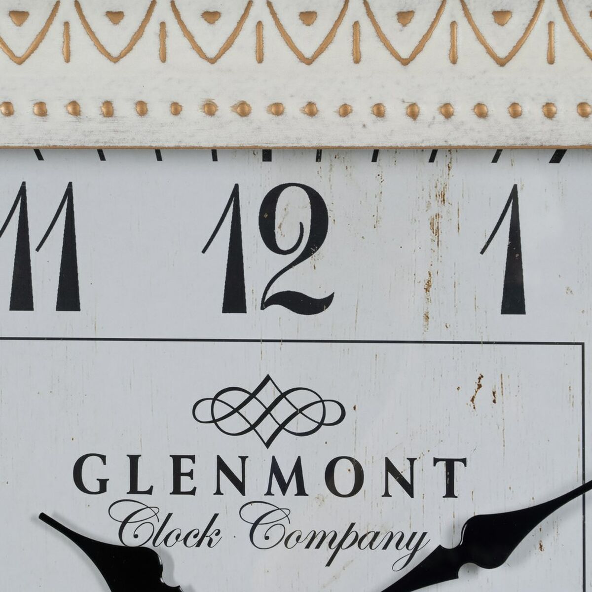 Relógio de Parede Branco Ferro 60 x 60 x 6,5 cm - Image 4