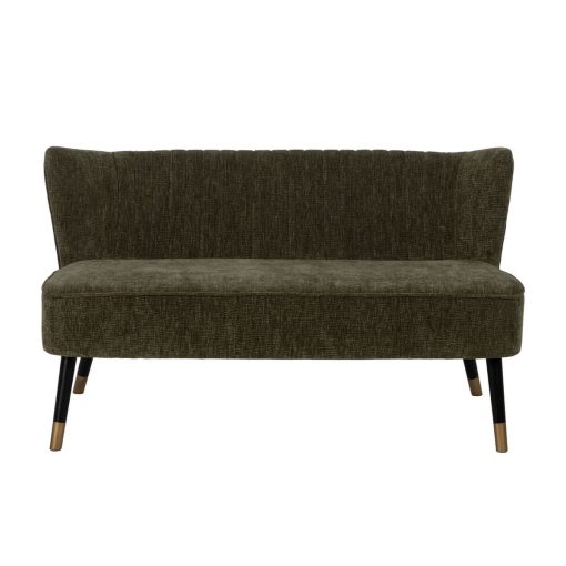 Sofá de Jardim Preto Verde Dourado 134 x 74 x 70 cm - Image 3