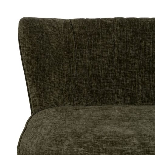 Sofá de Jardim Preto Verde Dourado 134 x 74 x 70 cm - Image 6