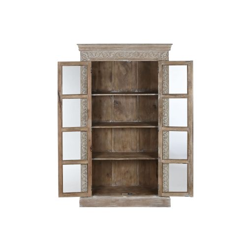 Suporte Expositor Branco Madeira de mangueira 120 X 44 X 210 cm - Image 3