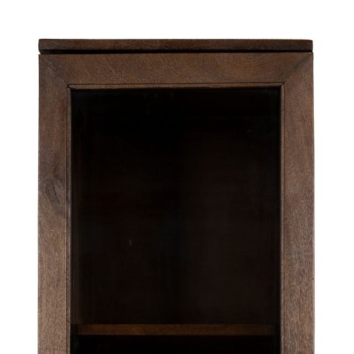 Suporte Expositor Castanho Cristal Madeira de mangueira 40 x 40 x 180 cm - Image 2