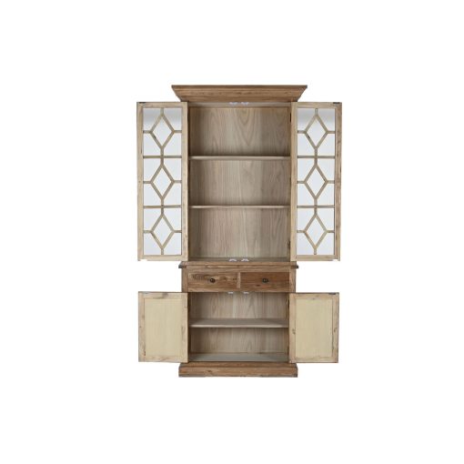 Suporte Expositor Natural Madeira Reciclada Madeira de olmo 100 X 45 X 220 cm - Image 3