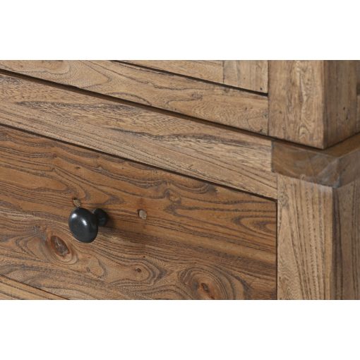 Suporte Expositor Natural Madeira Reciclada Madeira de olmo 100 X 45 X 220 cm - Image 5