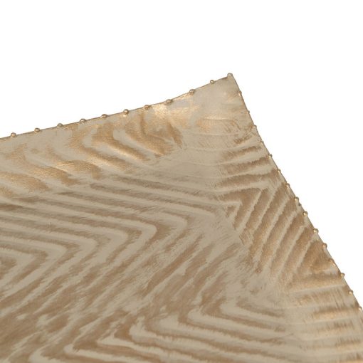 Tabuleiro Bege Dourado 26 x 26 x 2 cm - Image 3