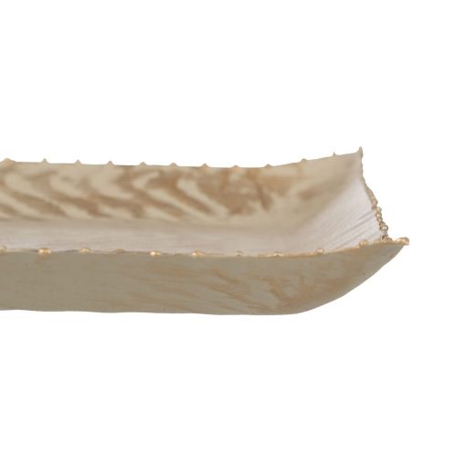 Tabuleiro Bege Dourado 26 x 26 x 2 cm - Image 5