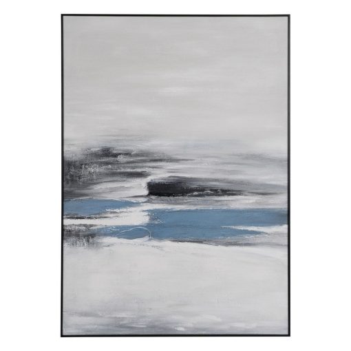 Tela Preto Abstrato 100 X 3
