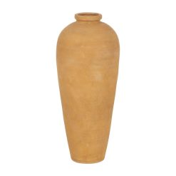 Vaso Amarelo Cerâmica 34 x 34 x 80 cm