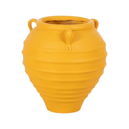 Vaso Amarelo Resina 56 x 56 x 60 cm - Image 2