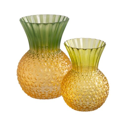 Vaso Amarelo Verde Cristal - Image 2