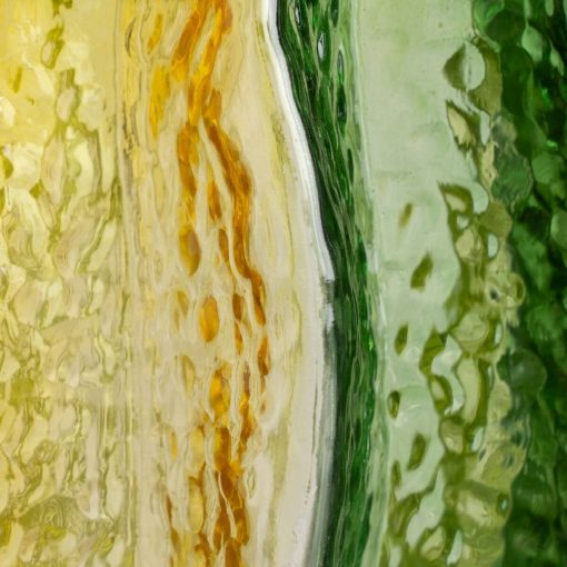 Vaso Amarelo Verde Cristal - Image 5