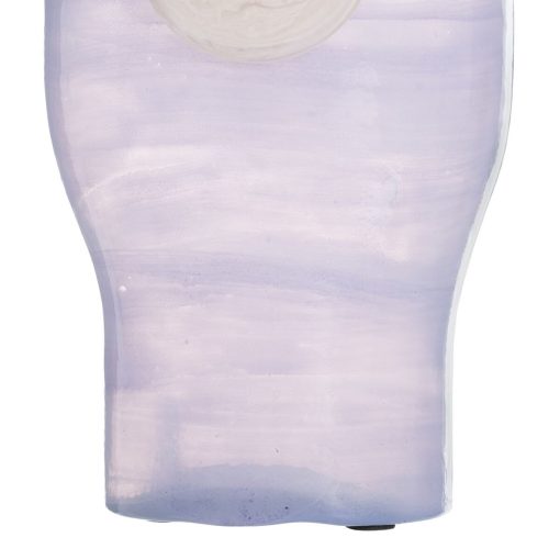 Vaso Azul Branco Resina Cristal 12 x 9 x 25 cm - Image 6