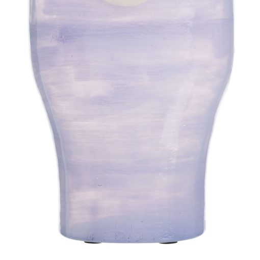 Vaso Azul Branco Resina Cristal 15 x 9 x 31 cm - Image 4