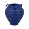 Vaso Azul escuro Resina 56 x 56 x 60 cm