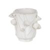 Vaso Branco Cerâmica 31 x 30