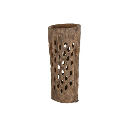 Vaso Natural Teca 30 x 30 x 75 cm 30 x 31 x 76