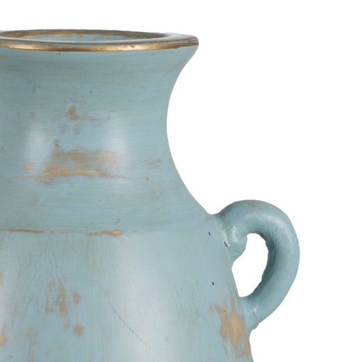 Vaso Turquesa Terracota 25 x 27 x 45 cm - Image 5