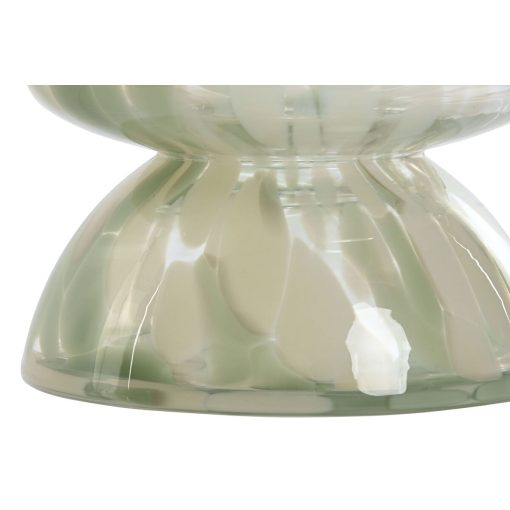 Vaso Verde Creme Cristal Moderno 16 x 16 x 24 cm - Image 4