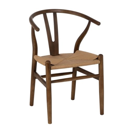 Cadeira Castanho Elm Madeira Quarto 56 X 48 X 78 Cm - Image 8