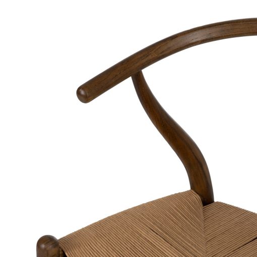 Cadeira Castanho Elm Madeira Quarto 56 X 48 X 78 Cm - Image 10