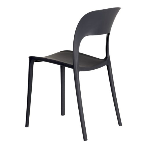 Cadeira de polipropileno cinza escuro 43 x 43 x 83,20 cm (4 unidades) - Image 12