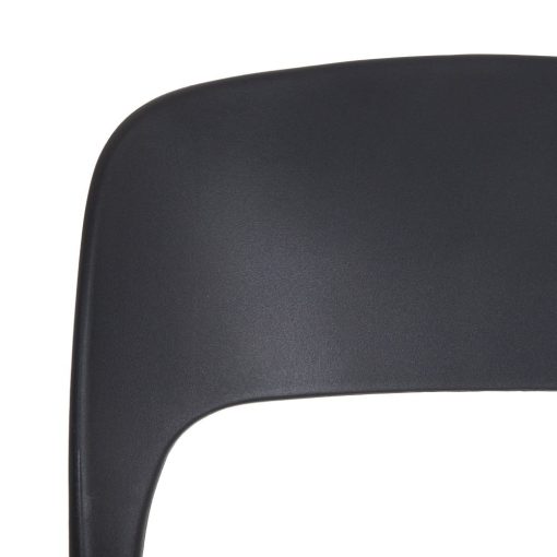 Cadeira de polipropileno cinza escuro 43 x 43 x 83,20 cm (4 unidades) - Image 14