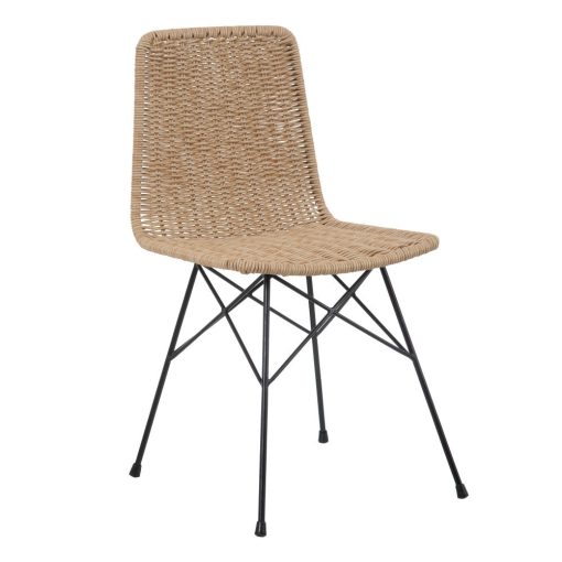 Cadeira Natural-Preto Pp/Metal Room 45 X 41 X 83 Cm - Image 13