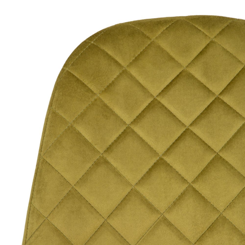 Cadeira Veludo Verde Tecido-Metal Sala 45 X 47 X 84,50 Cm (4 unidades) - Image 4