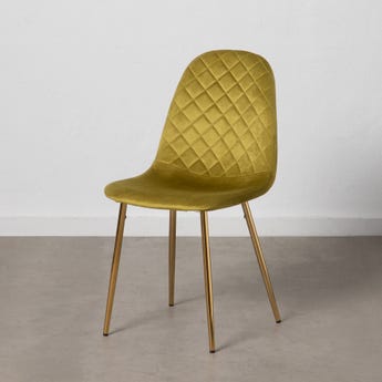 Cadeira Veludo Verde Tecido-Metal Sala 45 X 47 X 84,50 Cm (4 unidades) - Image 12