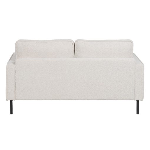 Sofá 2 Lugares Sala Cru Tecido-Metal 163 X 87 X 90 Cm - Image 4