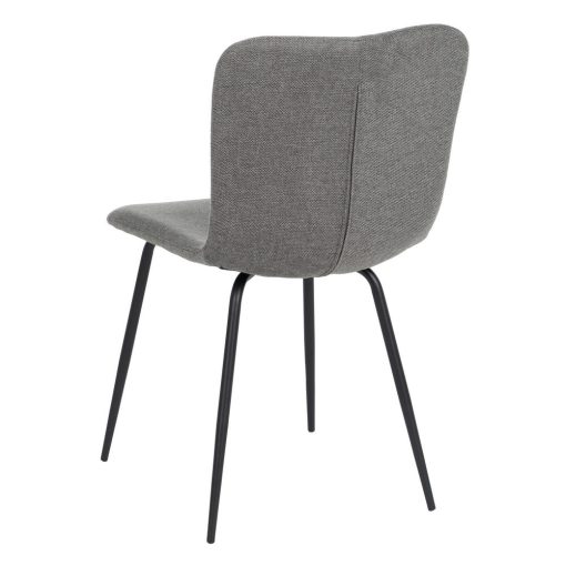 Cadeira Cinza Tecido-Metal Room 44 X 55 X 82 Cm (4 unidades) - Image 6