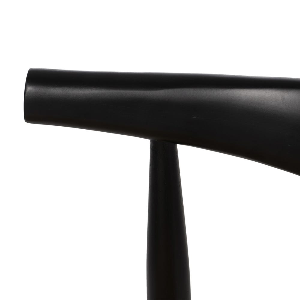 Cadeira Preto Madeira / Sala Fibra 53,50 X 47 X 77 Cm (2 unidades) - Image 10