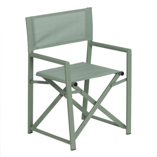Cadeira Diretor Verde Alumínio-Textilene 56 X 53 X 84 Cm (2 unidades) - Image 4