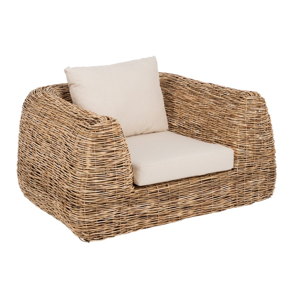 Poltrona Rotim Room Natural 111 x 97 x 63 cm - Image 3