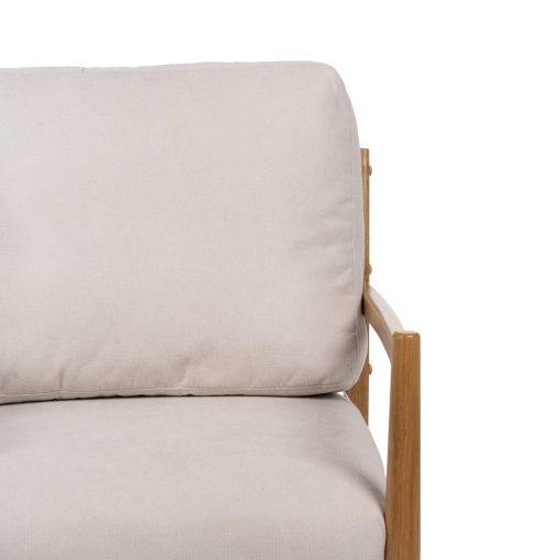 Cadeira Branco-Natural Madeira-Mdf 65 X 71 X 88 Cm - Image 9
