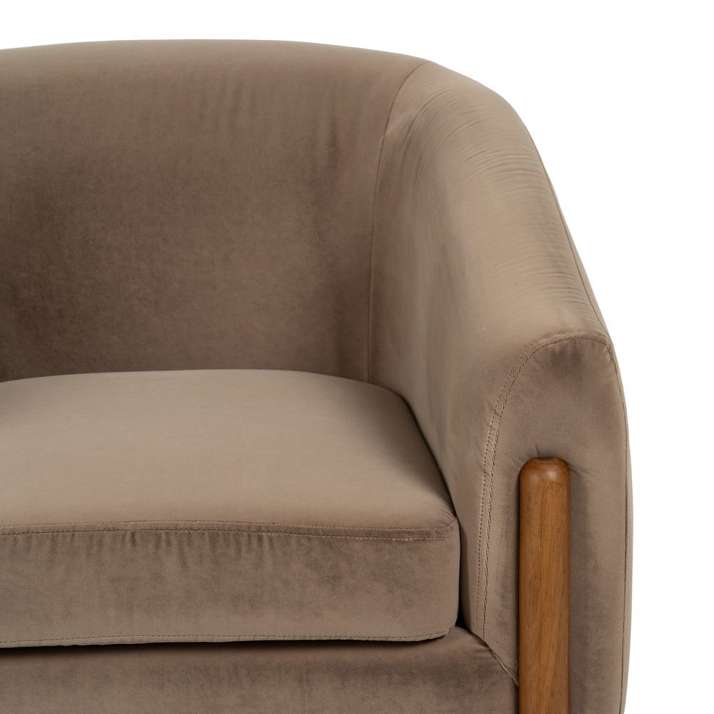 Cadeira de sala Taupe Old Tecido-Madeira 87 x 80 x 81 cm - Image 10