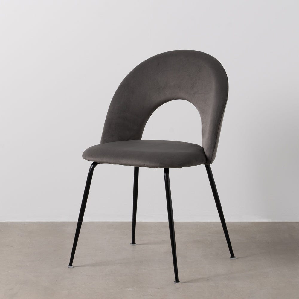 Cadeira Taupe Old Tecido-Metal Contract 49 X 60 X 81 Cm (4 unidades) - Image 11