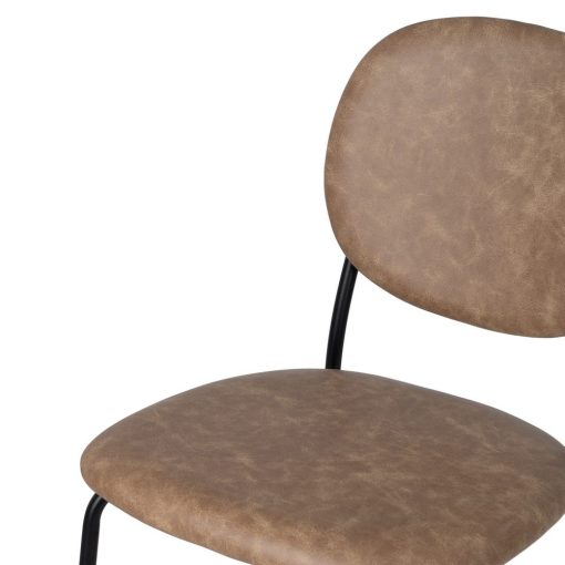 Banco de sala bege pu/metal 46 x 50 x 107 cm (2 unidades) - Image 10
