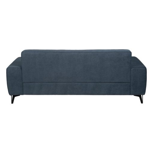 Sofá Azul Tecido-Metal 3 Lugares 220 X 87 X 85 Cm - Image 5