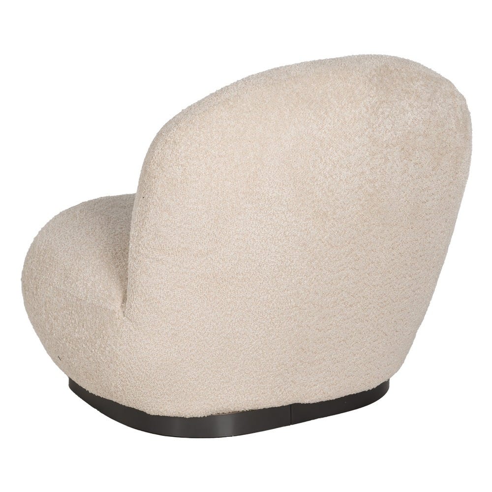 Poltrona Tecido-Metal Room Bege 82 X 84 X 77 Cm - Image 6