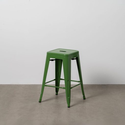 Banco de metal verde Dallas Industrial 42 x 42 x 61,20 cm (4 unidades) - Image 3
