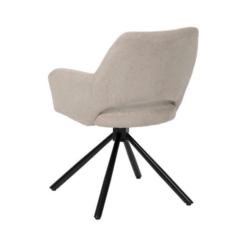 Cadeira Giratória Tecido-Metal Bege 59,50 X 62 X 83,50 Cm (2 unidades) - Image 6