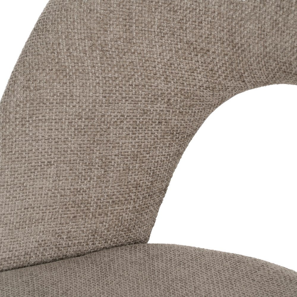 Cadeira Taupe Old Tecido-Metal Contract 49 X 60 X 81 Cm (4 unidades) - Image 10