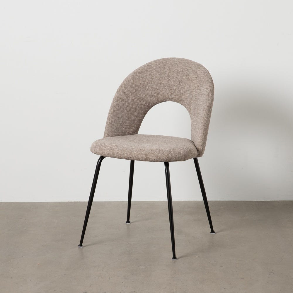 Cadeira Taupe Old Tecido-Metal Contract 49 X 60 X 81 Cm (4 unidades) - Image 13