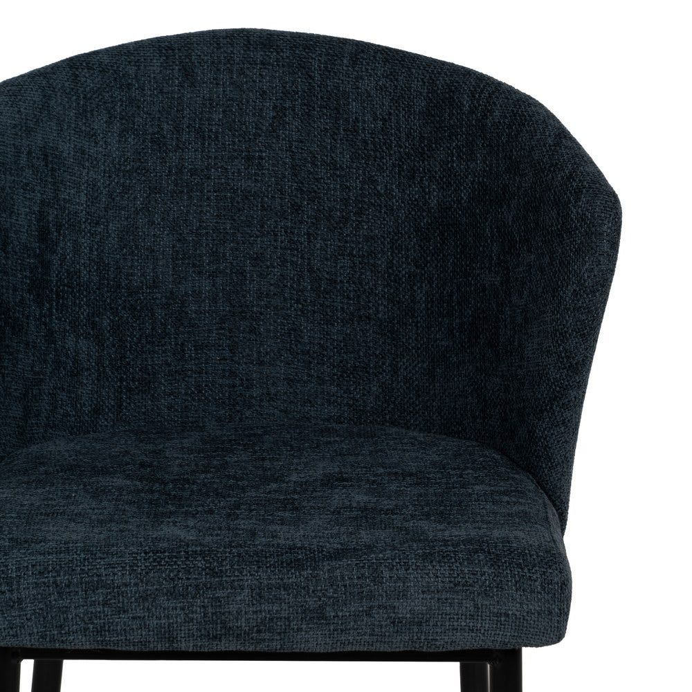 Cadeira Azul Tecido-Metal Contract 59 X 55 X 80 Cm (2 unidades) - Image 4